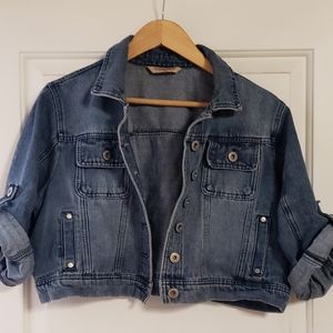 Highway jean cropped jacket